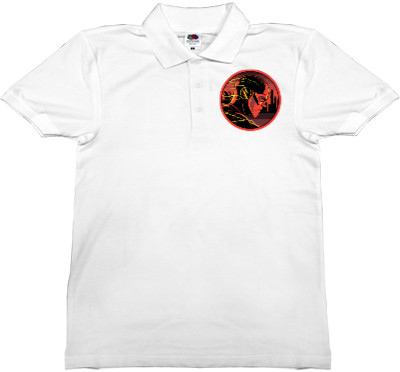 Man's Polo Shirt Fruit of the loom - The Flash 13 - Mfest