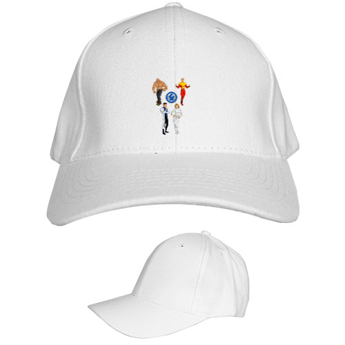 Kids' Baseball Cap 6-panel - Fantastic 4 (4) - Mfest