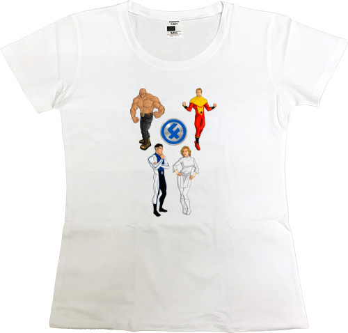 Women's Premium T-Shirt - Fantastic 4 (4) - Mfest