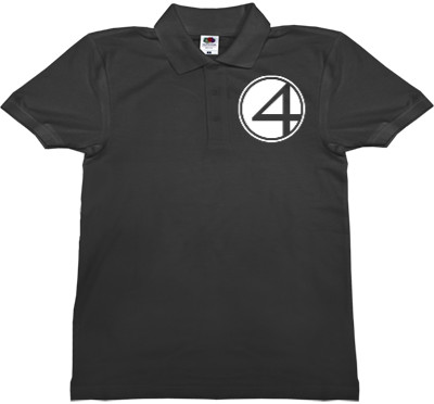 Man's Polo Shirt Fruit of the loom - Fantastic 4 (3) - Mfest