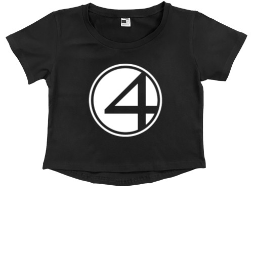 Kids' Premium Cropped T-Shirt - Fantastic 4 (3) - Mfest