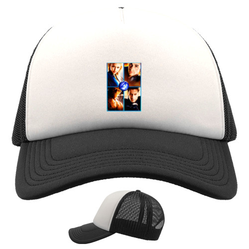 Kids' Trucker Cap - Fantastic 4 (2) - Mfest