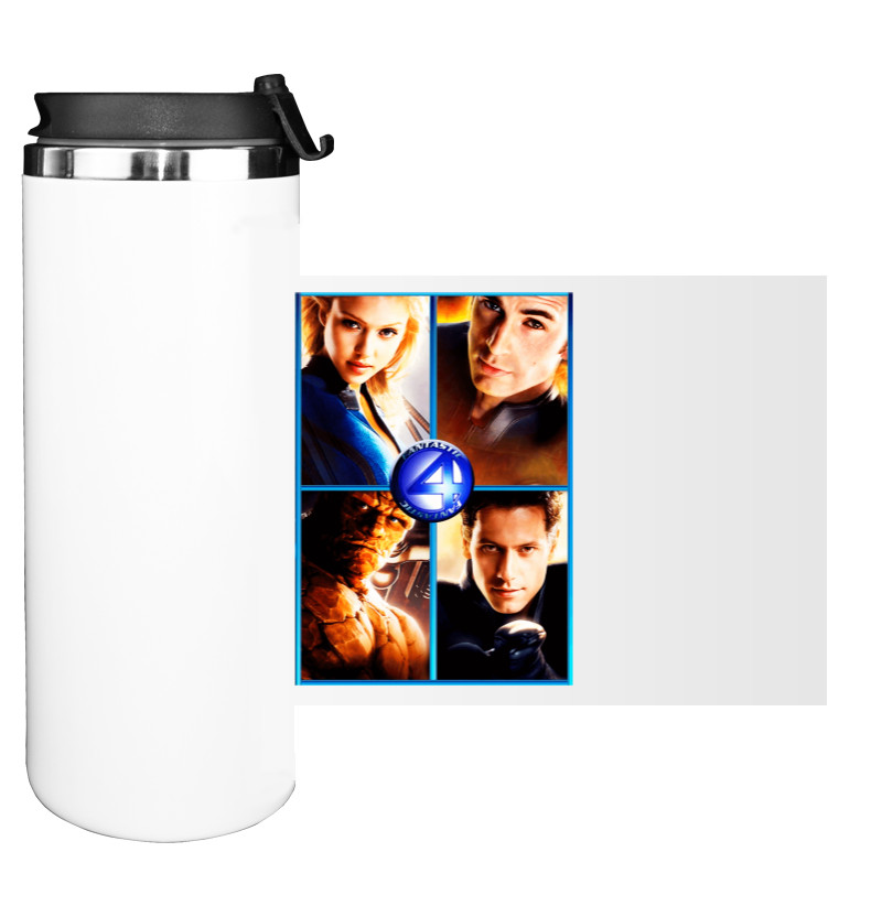 Water Bottle on Tumbler - Fantastic 4 (2) - Mfest