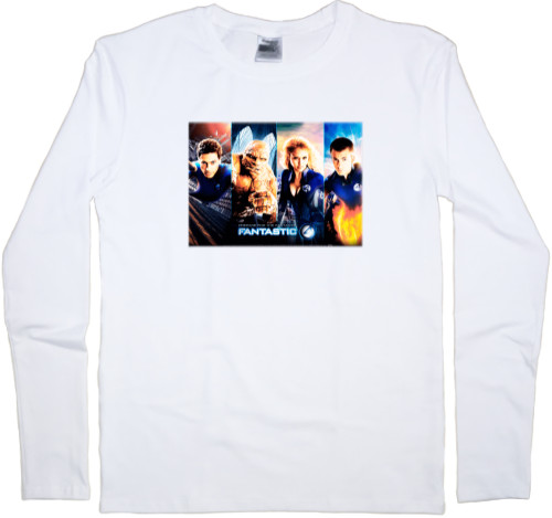 Men's Longsleeve Shirt - Fantastic 4 (1) - Mfest