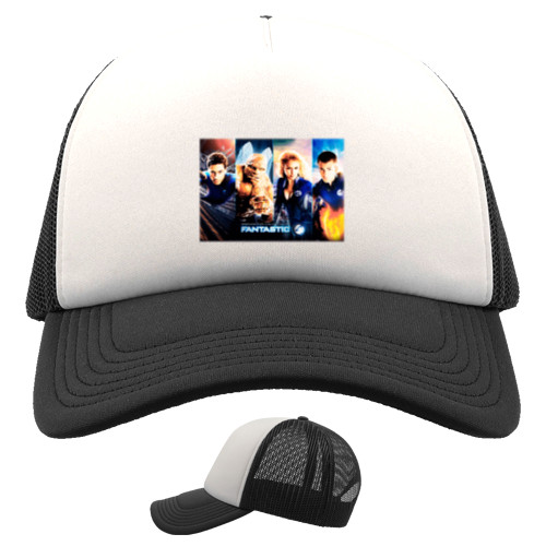 Kids' Trucker Cap - Fantastic 4 (1) - Mfest