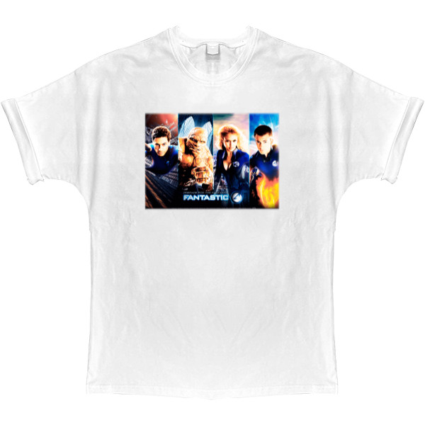 T-shirt Oversize - Fantastic 4 (1) - Mfest