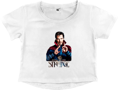 Women's Cropped Premium T-Shirt - Doctor Strange 1 - Mfest