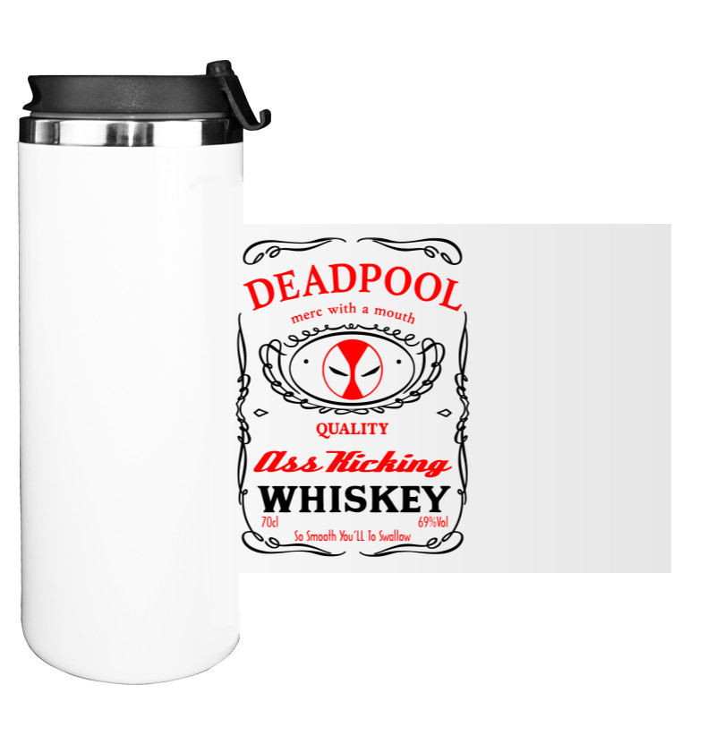 Термокружка - Deadpool Whiskey - Mfest