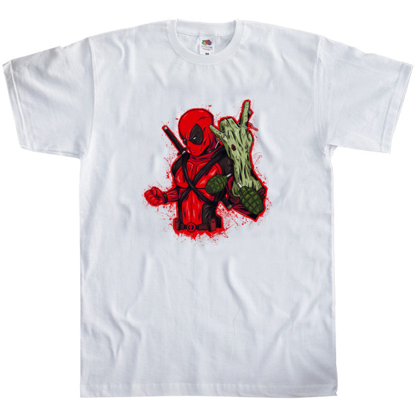 Kids' T-Shirt Fruit of the loom - Deadpool bomb - Mfest