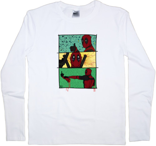 Men's Longsleeve Shirt - Deadpool 17 - Mfest