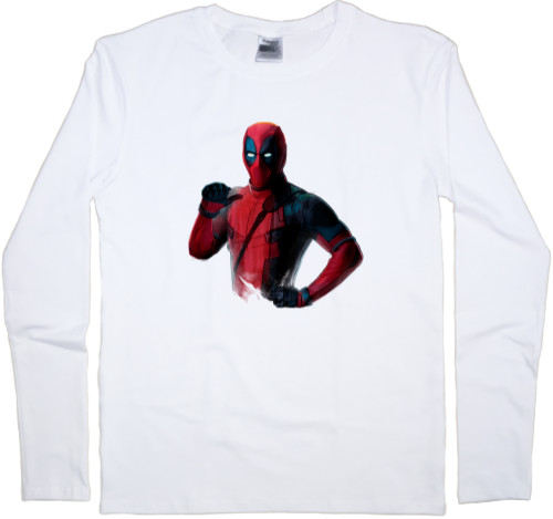 Kids' Longsleeve Shirt - Deadpool 16 - Mfest