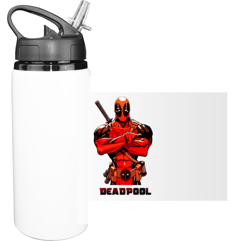 Sport Water Bottle - Deadpool 15 - Mfest