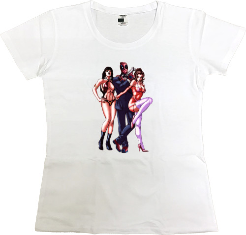 Women's Premium T-Shirt - Deadpool 13 - Mfest