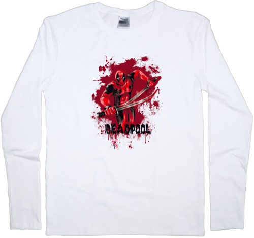 Kids' Longsleeve Shirt - Deadpool 11 - Mfest