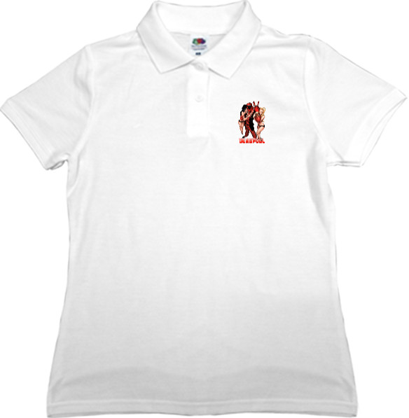 Women's Polo Shirt Fruit of the loom - Deadpool 10 - Mfest