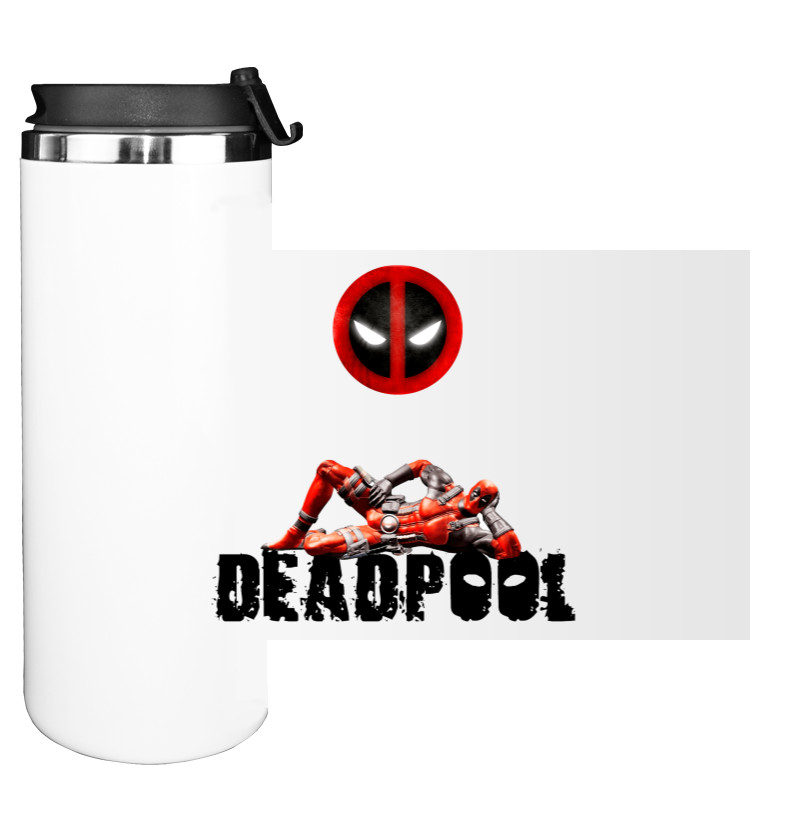 Water Bottle on Tumbler - Deadpool 9 - Mfest