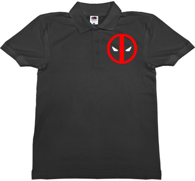 Man's Polo Shirt Fruit of the loom - Deadpool 7 - Mfest