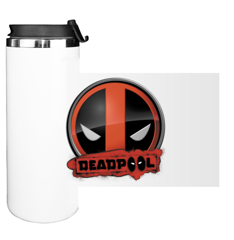 Water Bottle on Tumbler - Deadpool 6 - Mfest