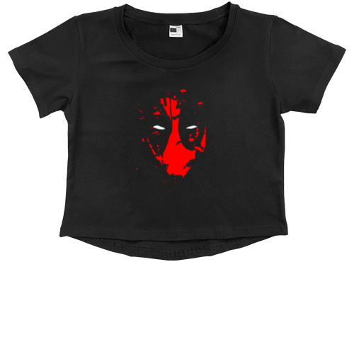 Kids' Premium Cropped T-Shirt - Deadpool 4 - Mfest