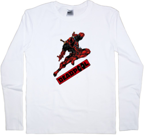 Men's Longsleeve Shirt - Deadpool 3 - Mfest