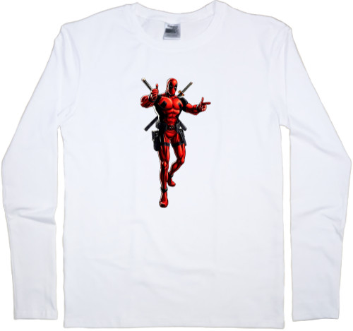 Men's Longsleeve Shirt - Deadpool 2 - Mfest