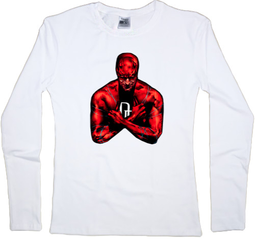 Women's Longsleeve Shirt - Daredevil 1 - Mfest