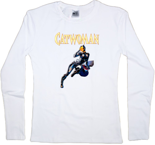 Women's Longsleeve Shirt - Catwoman 4 - Mfest