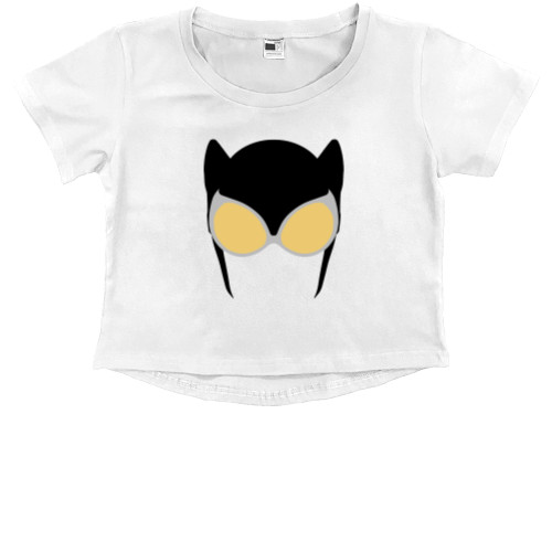 Kids' Premium Cropped T-Shirt - Catwoman 3 - Mfest