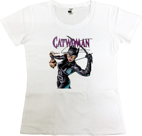 Women's Premium T-Shirt - Catwoman 1 - Mfest