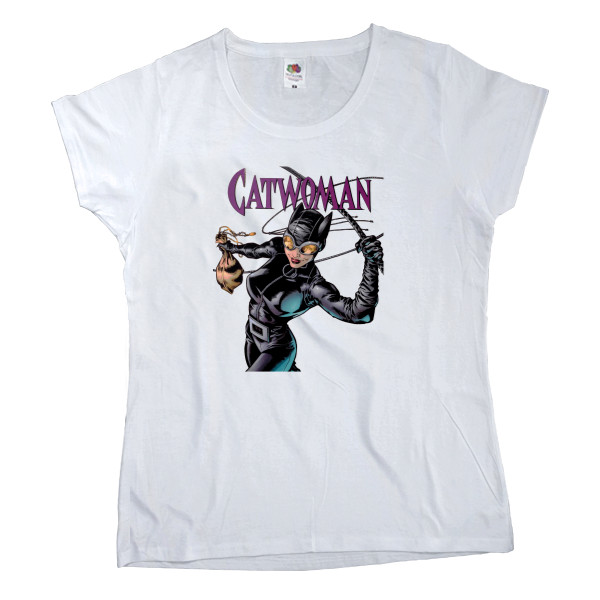 Women's T-shirt Fruit of the loom - Catwoman 1 - Mfest