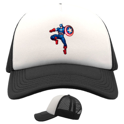 Trucker Cap - Captain America 3 - Mfest