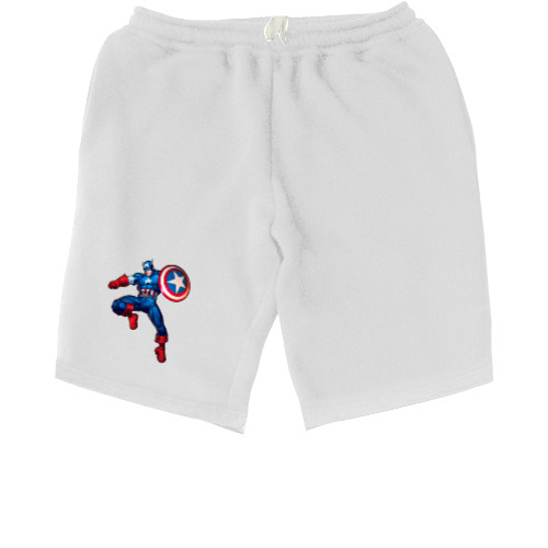 Men's Shorts - Captain America 3 - Mfest