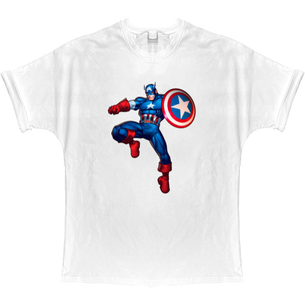 T-shirt Oversize - Captain America 3 - Mfest