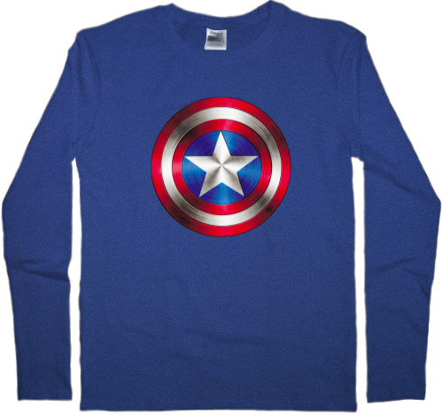 Men's Longsleeve Shirt - Captain America 2 - Mfest