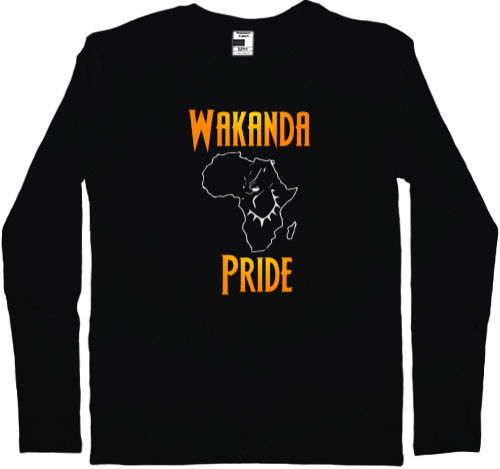 Men's Longsleeve Shirt - Wakanda pride 1 - Mfest