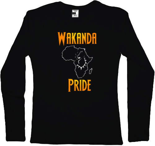 Women's Longsleeve Shirt - Wakanda pride 1 - Mfest