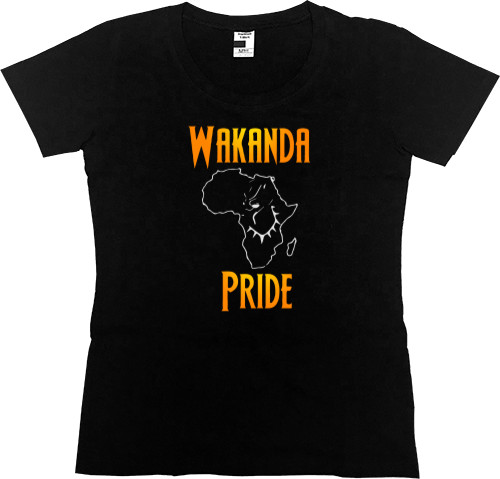 Women's Premium T-Shirt - Wakanda pride 1 - Mfest