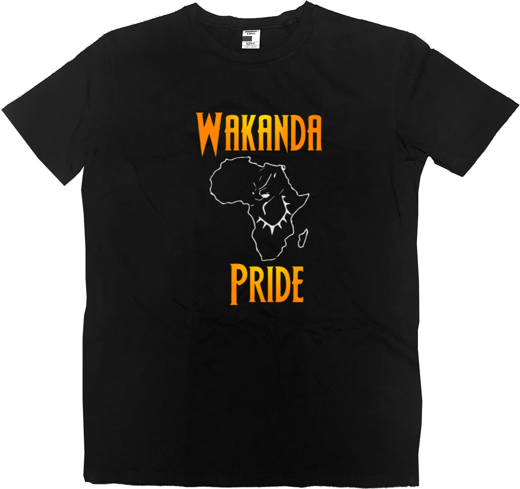 Футболка Преміум Чоловіча - Wakanda pride 1 - Mfest