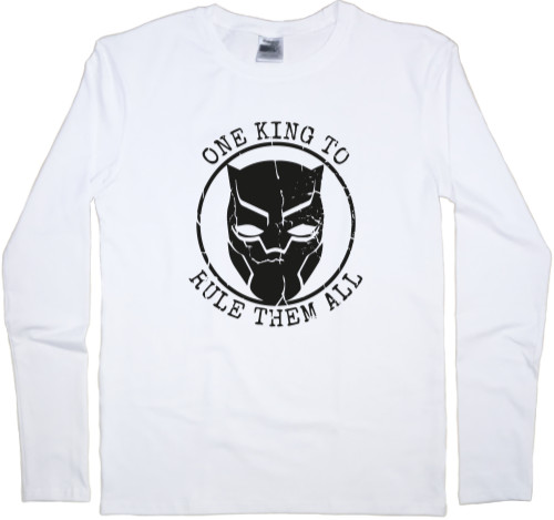 Men's Longsleeve Shirt - Black panther 15 - Mfest