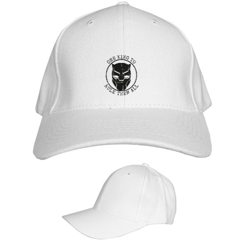 Kids' Baseball Cap 6-panel - Black panther 15 - Mfest