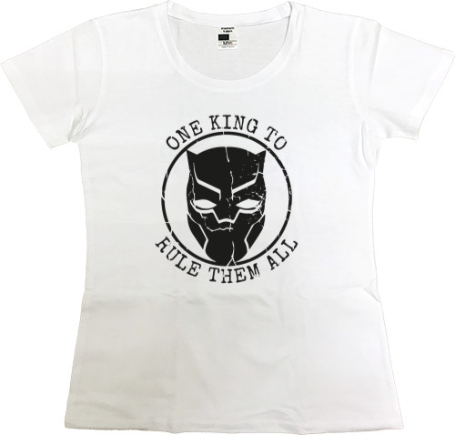 Women's Premium T-Shirt - Black panther 15 - Mfest