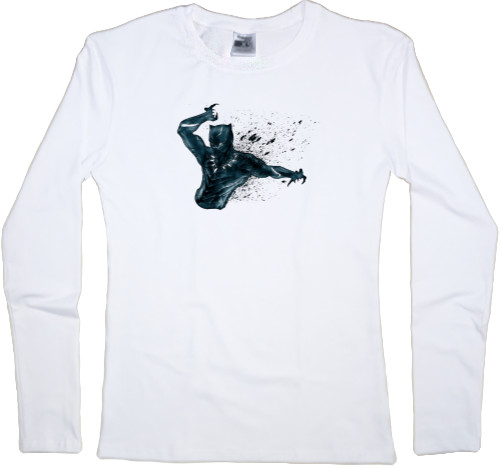 Women's Longsleeve Shirt - Black panther 14 - Mfest