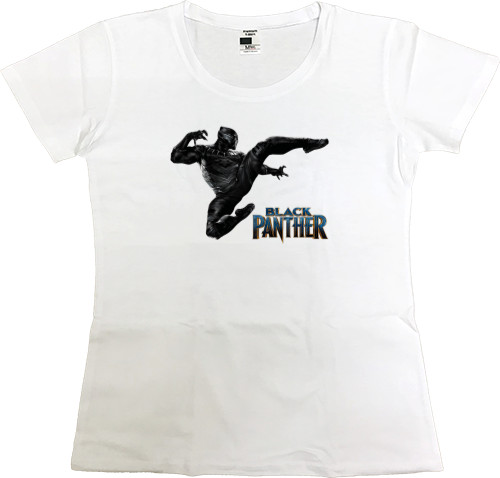 Women's Premium T-Shirt - Black panther 12 - Mfest