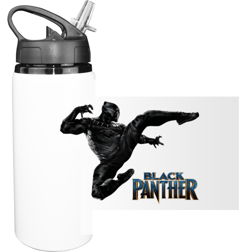 Пляшка для води - Black panther 12 - Mfest