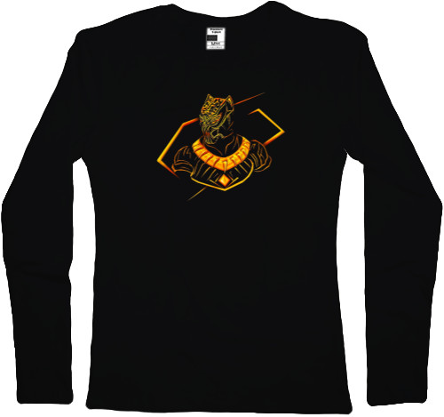 Women's Longsleeve Shirt - Black panther 6 - Mfest