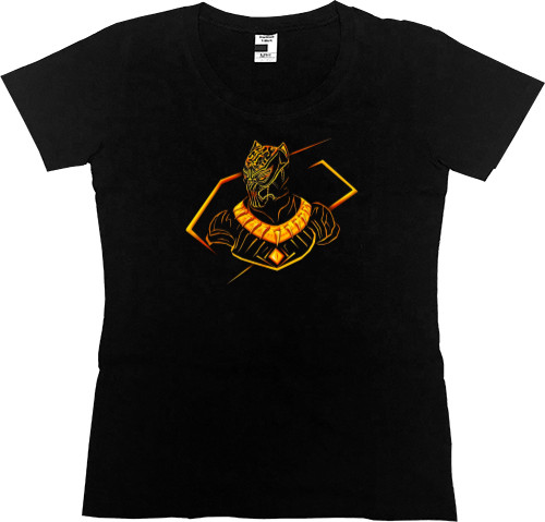 Women's Premium T-Shirt - Black panther 6 - Mfest