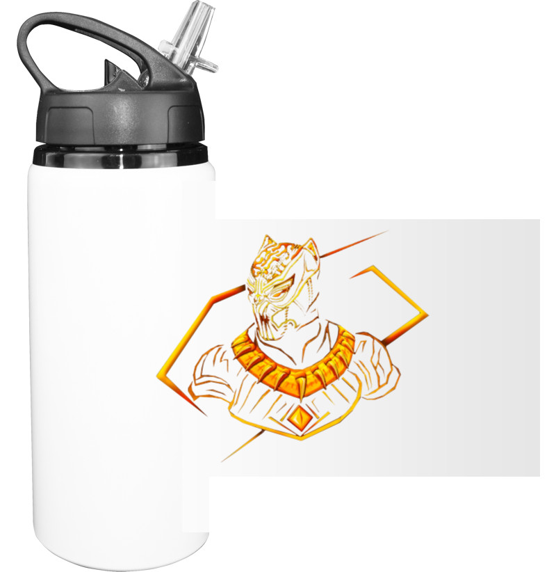 Sport Water Bottle - Black panther 6 - Mfest