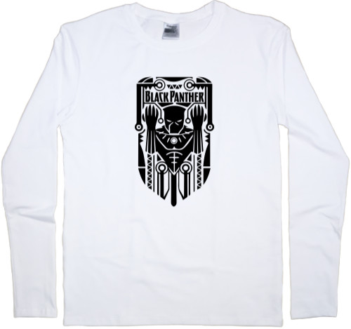 Men's Longsleeve Shirt - Black panther 3 - Mfest