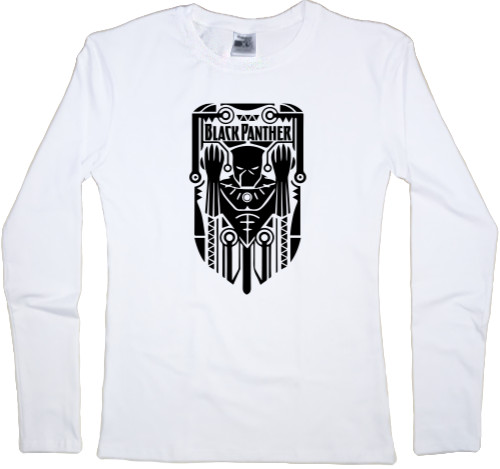 Women's Longsleeve Shirt - Black panther 3 - Mfest