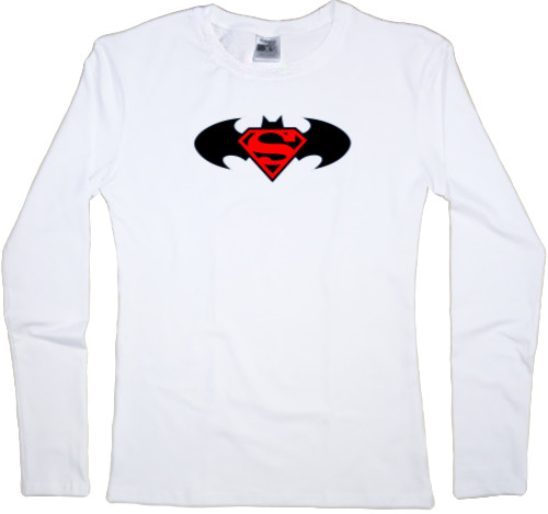 Women's Longsleeve Shirt - Super batman - Mfest